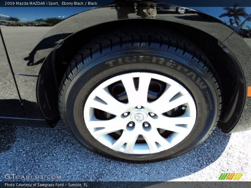 Ebony Black / Black 2009 Mazda MAZDA6 i Sport