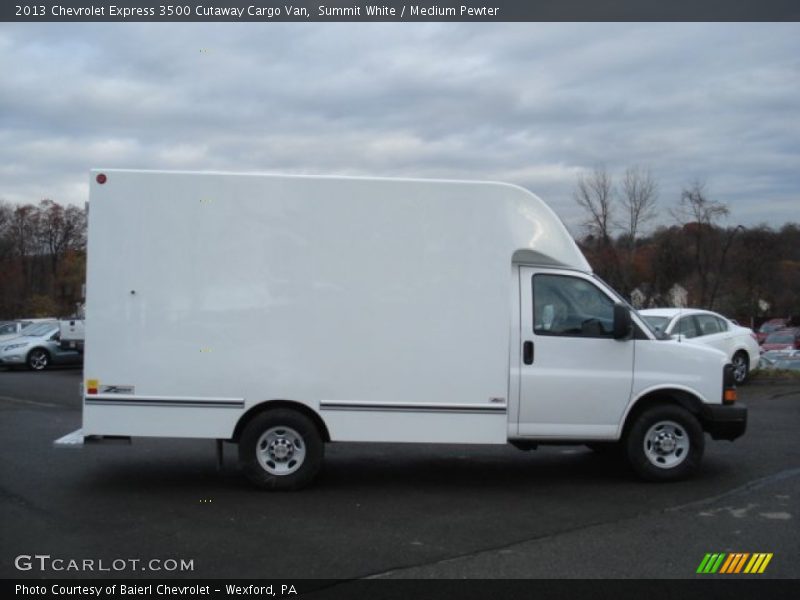  2013 Express 3500 Cutaway Cargo Van Summit White