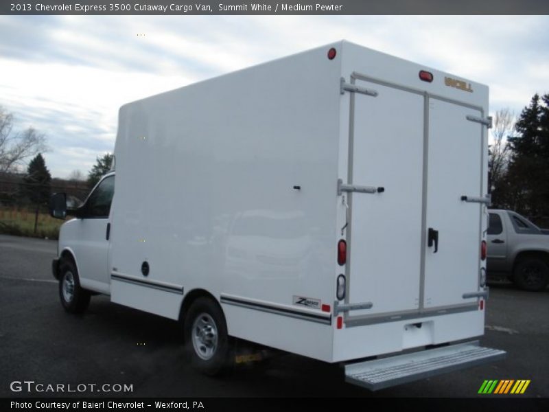  2013 Express 3500 Cutaway Cargo Van Summit White