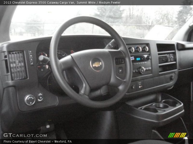 Dashboard of 2013 Express 3500 Cutaway Cargo Van