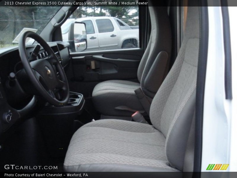 Front Seat of 2013 Express 3500 Cutaway Cargo Van
