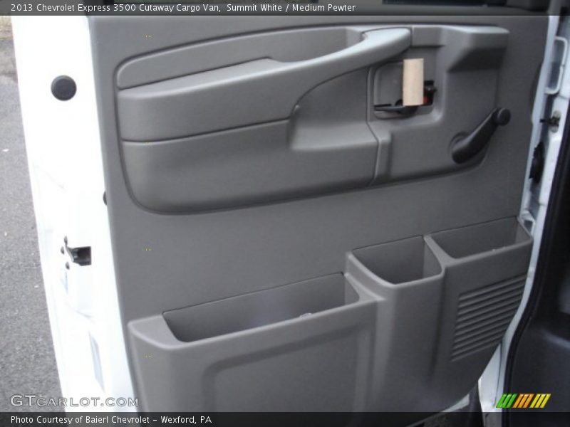 Door Panel of 2013 Express 3500 Cutaway Cargo Van