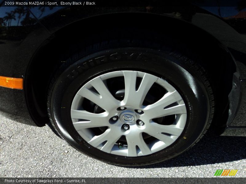 Ebony Black / Black 2009 Mazda MAZDA6 i Sport