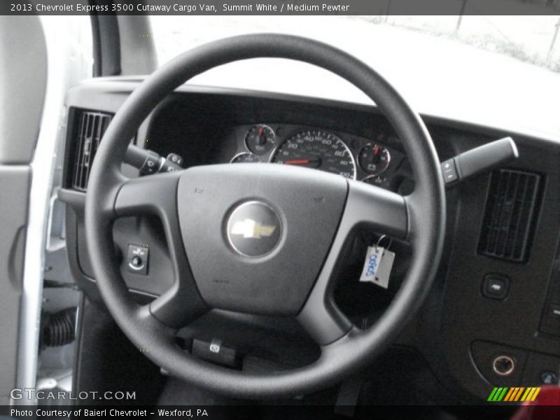  2013 Express 3500 Cutaway Cargo Van Steering Wheel