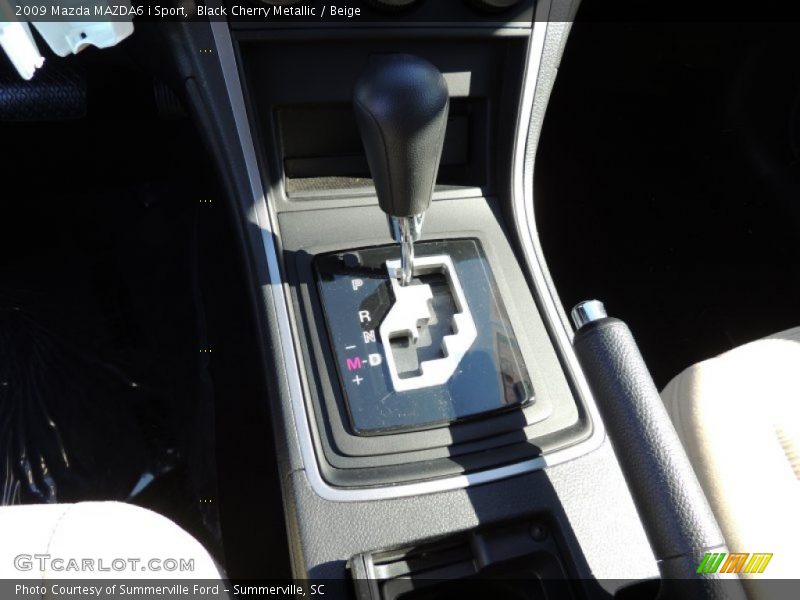 Black Cherry Metallic / Beige 2009 Mazda MAZDA6 i Sport