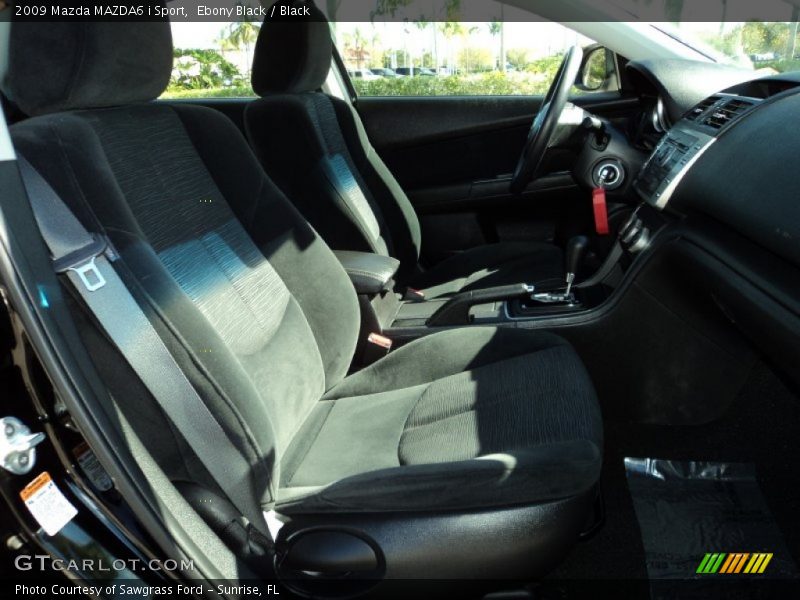 Ebony Black / Black 2009 Mazda MAZDA6 i Sport