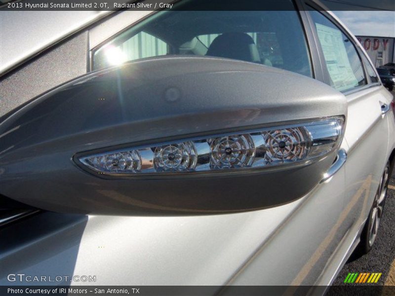 Radiant Silver / Gray 2013 Hyundai Sonata Limited 2.0T