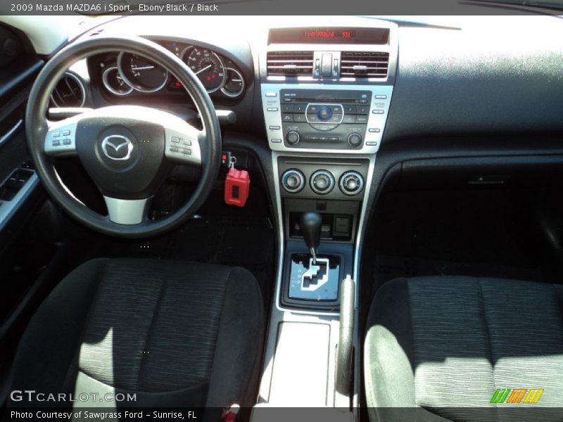 Ebony Black / Black 2009 Mazda MAZDA6 i Sport
