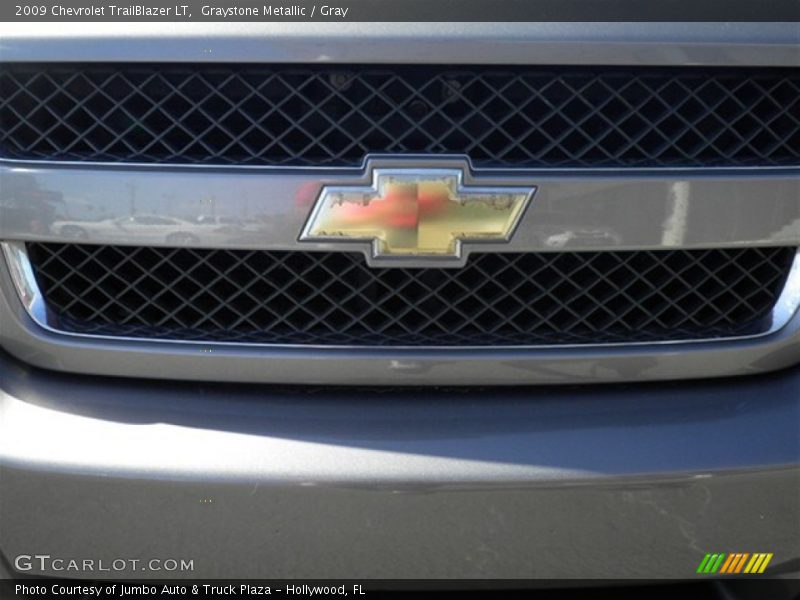 Graystone Metallic / Gray 2009 Chevrolet TrailBlazer LT