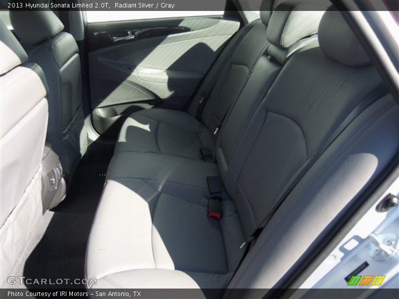 Radiant Silver / Gray 2013 Hyundai Sonata Limited 2.0T