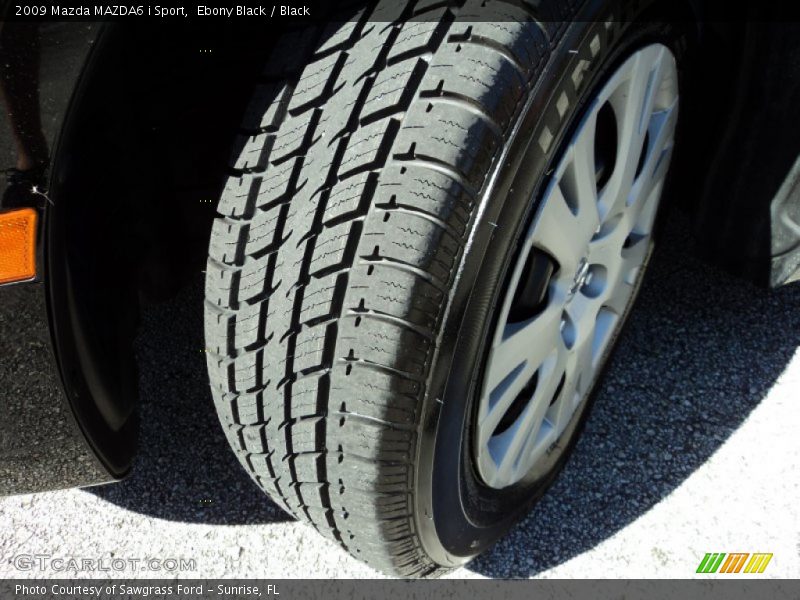 Ebony Black / Black 2009 Mazda MAZDA6 i Sport