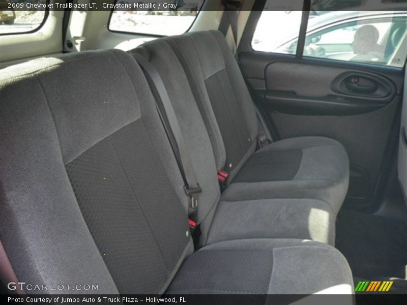Graystone Metallic / Gray 2009 Chevrolet TrailBlazer LT