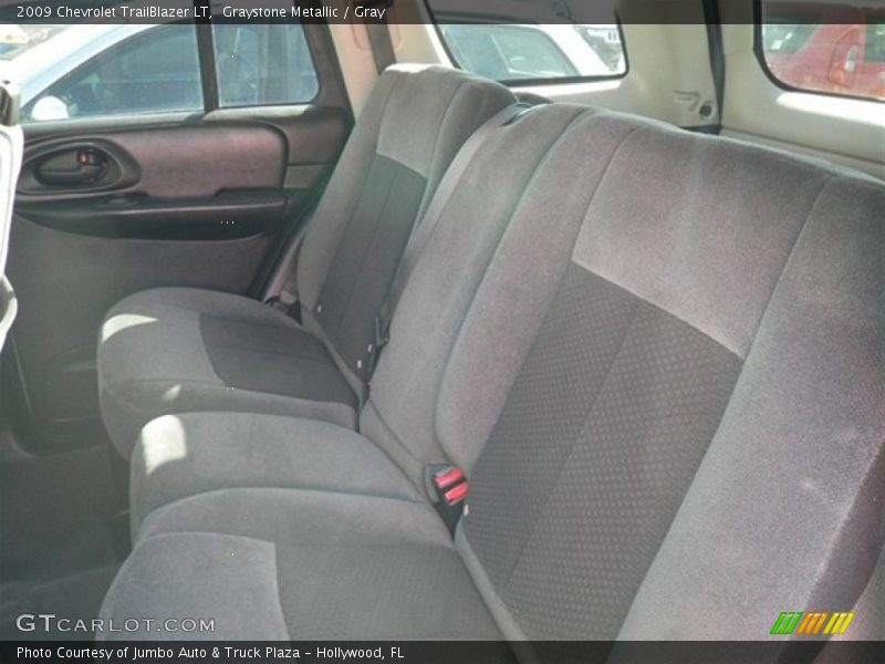 Graystone Metallic / Gray 2009 Chevrolet TrailBlazer LT