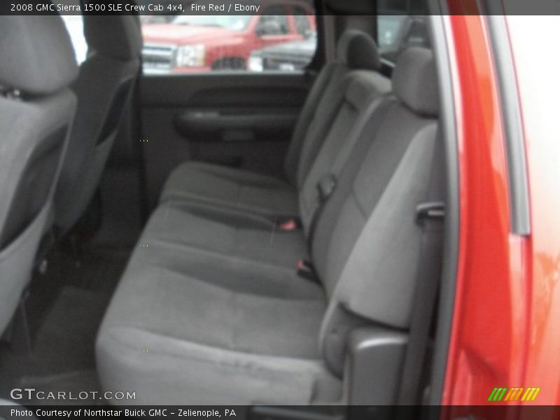 Fire Red / Ebony 2008 GMC Sierra 1500 SLE Crew Cab 4x4