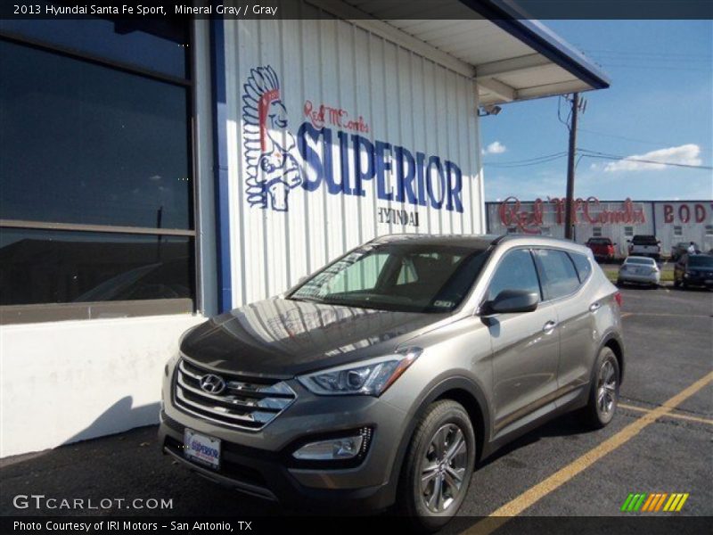 Mineral Gray / Gray 2013 Hyundai Santa Fe Sport