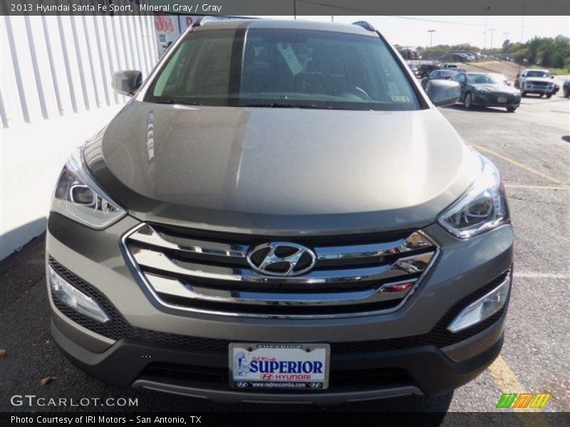 Mineral Gray / Gray 2013 Hyundai Santa Fe Sport