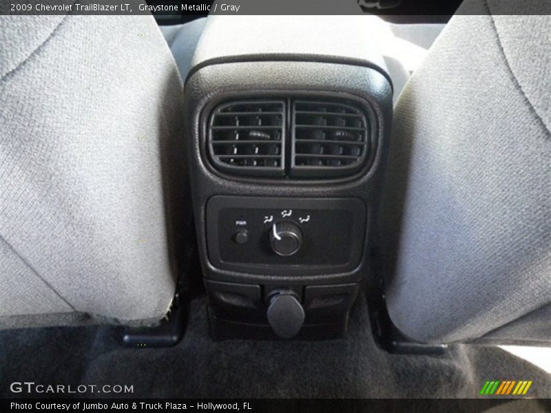 Graystone Metallic / Gray 2009 Chevrolet TrailBlazer LT