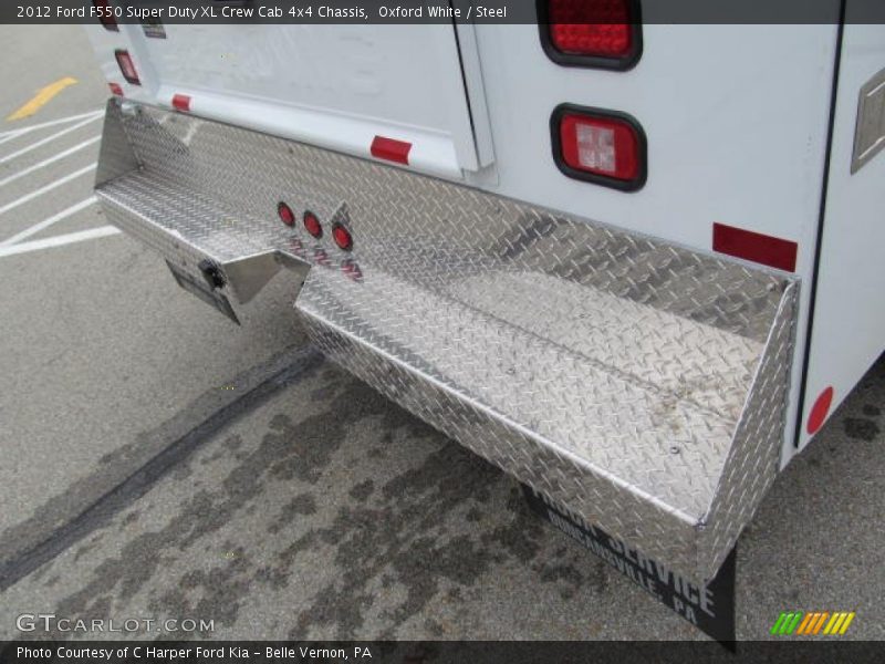 Oxford White / Steel 2012 Ford F550 Super Duty XL Crew Cab 4x4 Chassis
