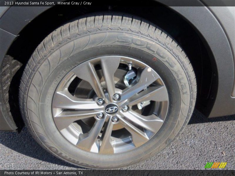 Mineral Gray / Gray 2013 Hyundai Santa Fe Sport