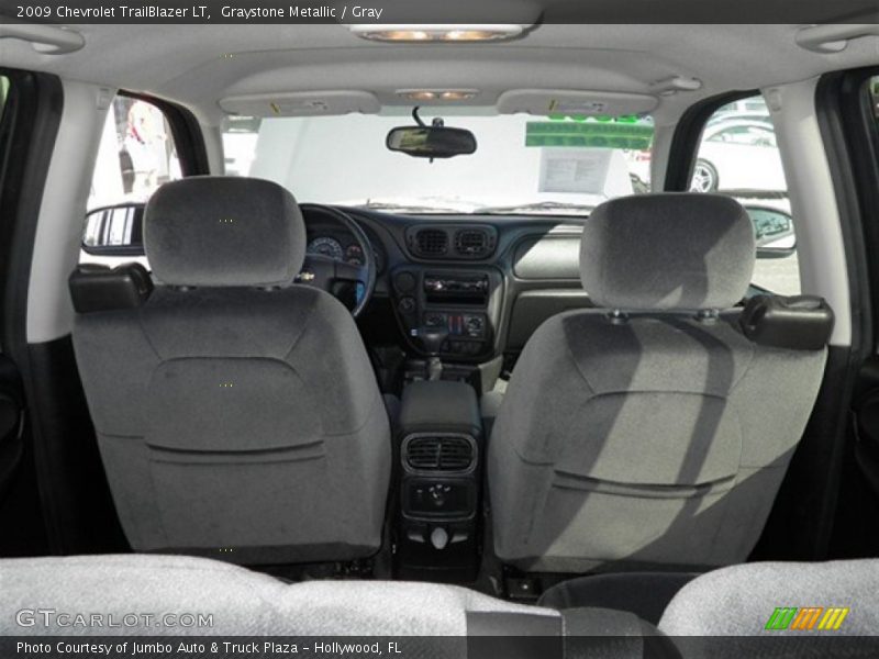 Graystone Metallic / Gray 2009 Chevrolet TrailBlazer LT