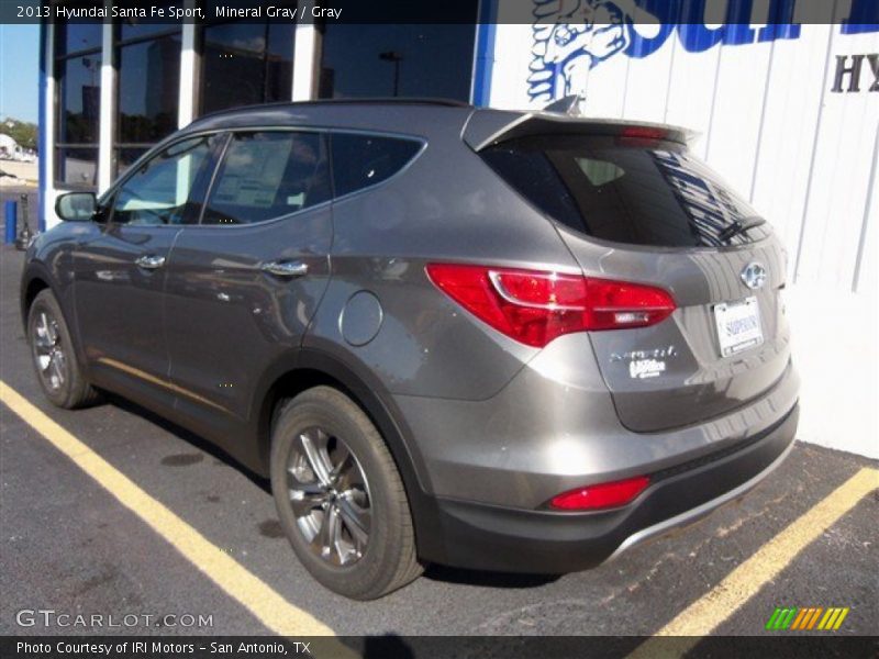 Mineral Gray / Gray 2013 Hyundai Santa Fe Sport