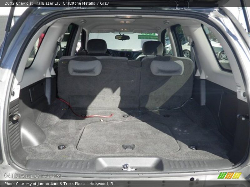 Graystone Metallic / Gray 2009 Chevrolet TrailBlazer LT