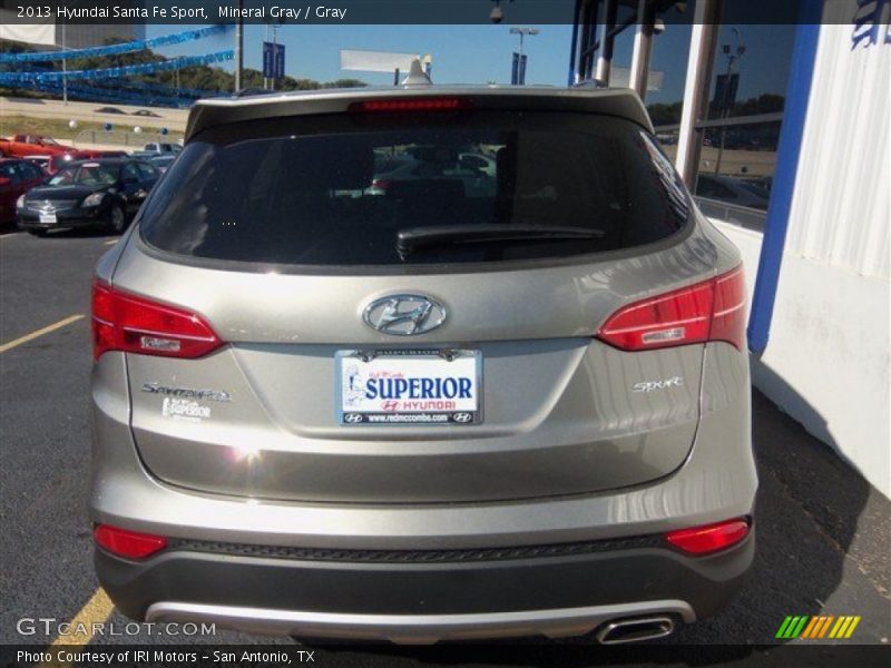 Mineral Gray / Gray 2013 Hyundai Santa Fe Sport