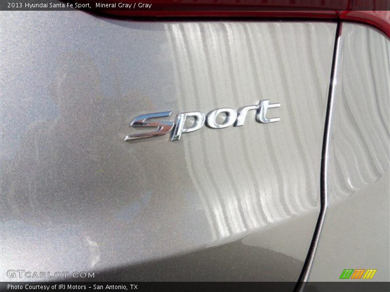 Mineral Gray / Gray 2013 Hyundai Santa Fe Sport