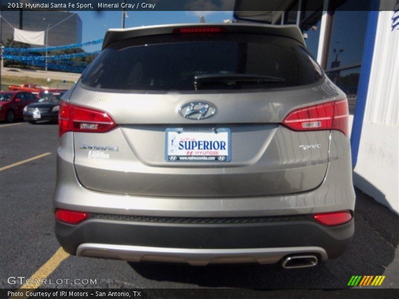 Mineral Gray / Gray 2013 Hyundai Santa Fe Sport