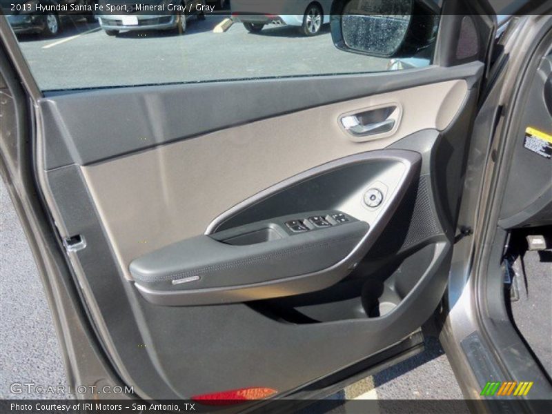 Mineral Gray / Gray 2013 Hyundai Santa Fe Sport