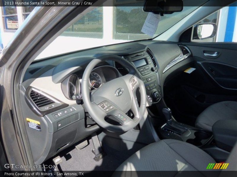 Mineral Gray / Gray 2013 Hyundai Santa Fe Sport