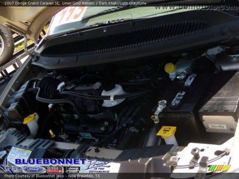 Linen Gold Metallic / Dark Khaki/Light Graystone 2007 Dodge Grand Caravan SE
