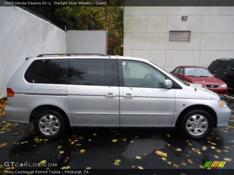 Starlight Silver Metallic / Quartz 2003 Honda Odyssey EX-L