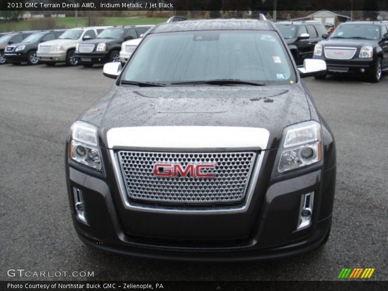 Iridium Metallic / Jet Black 2013 GMC Terrain Denali AWD