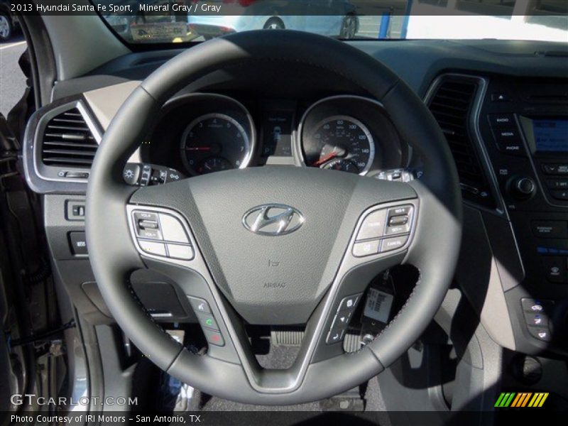Mineral Gray / Gray 2013 Hyundai Santa Fe Sport