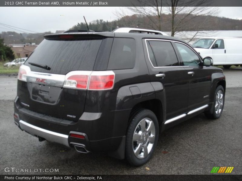 Iridium Metallic / Jet Black 2013 GMC Terrain Denali AWD