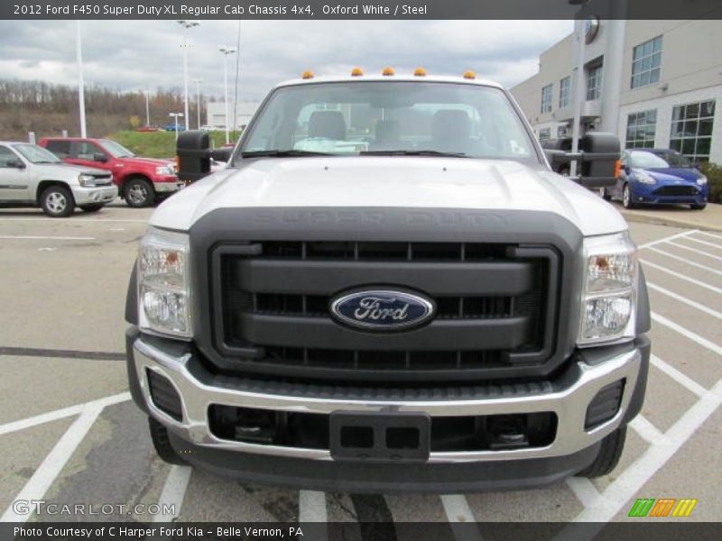 Oxford White / Steel 2012 Ford F450 Super Duty XL Regular Cab Chassis 4x4