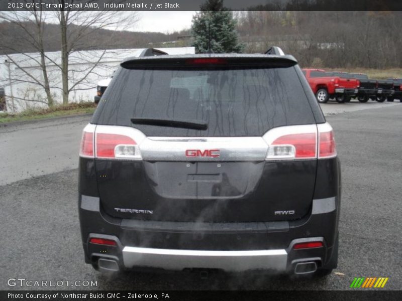 Iridium Metallic / Jet Black 2013 GMC Terrain Denali AWD