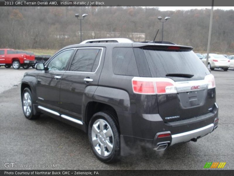 Iridium Metallic / Jet Black 2013 GMC Terrain Denali AWD