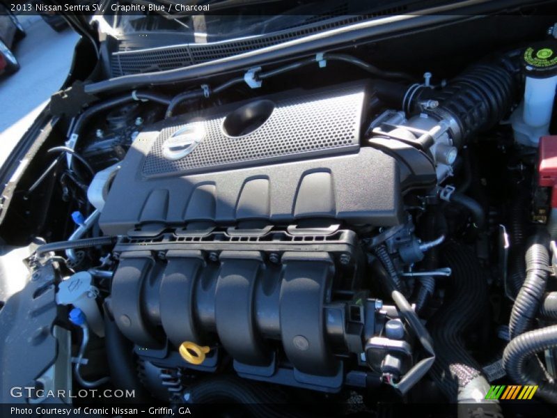 Graphite Blue / Charcoal 2013 Nissan Sentra SV