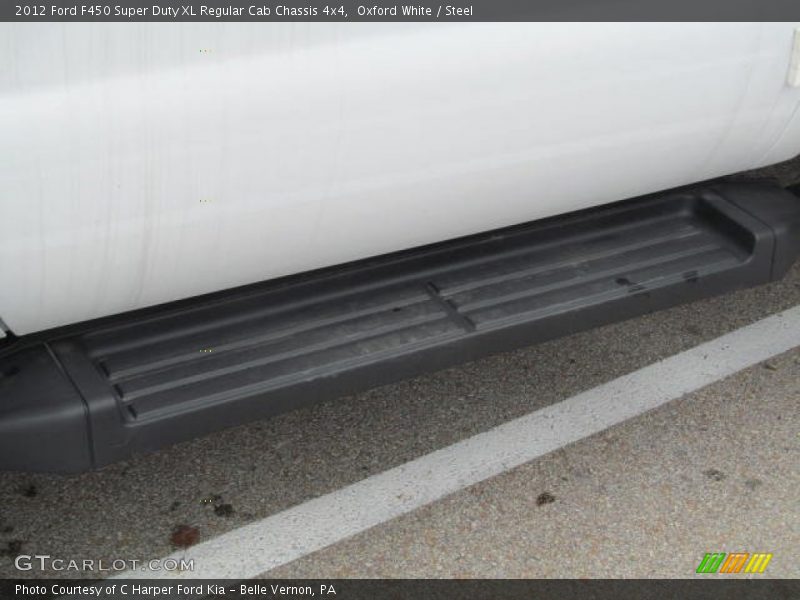 Oxford White / Steel 2012 Ford F450 Super Duty XL Regular Cab Chassis 4x4