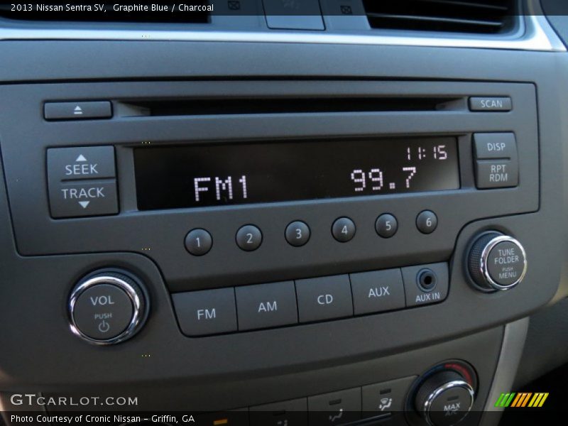 Graphite Blue / Charcoal 2013 Nissan Sentra SV