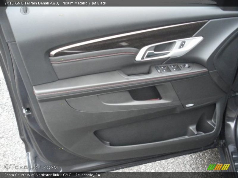 Iridium Metallic / Jet Black 2013 GMC Terrain Denali AWD