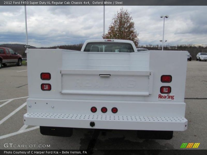 Oxford White / Steel 2012 Ford F450 Super Duty XL Regular Cab Chassis 4x4