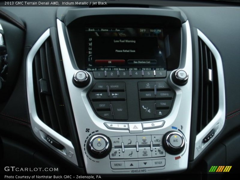 Controls of 2013 Terrain Denali AWD