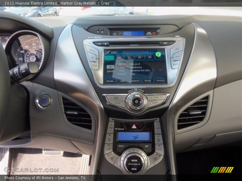Harbor Gray Metallic / Gray 2013 Hyundai Elantra Limited