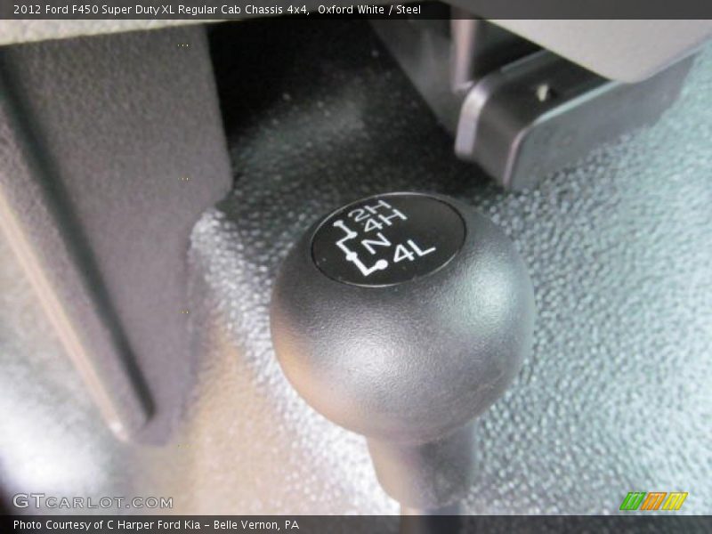 Oxford White / Steel 2012 Ford F450 Super Duty XL Regular Cab Chassis 4x4