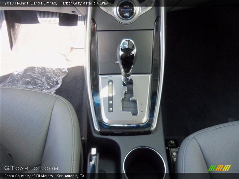 Harbor Gray Metallic / Gray 2013 Hyundai Elantra Limited