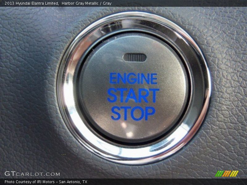 Harbor Gray Metallic / Gray 2013 Hyundai Elantra Limited