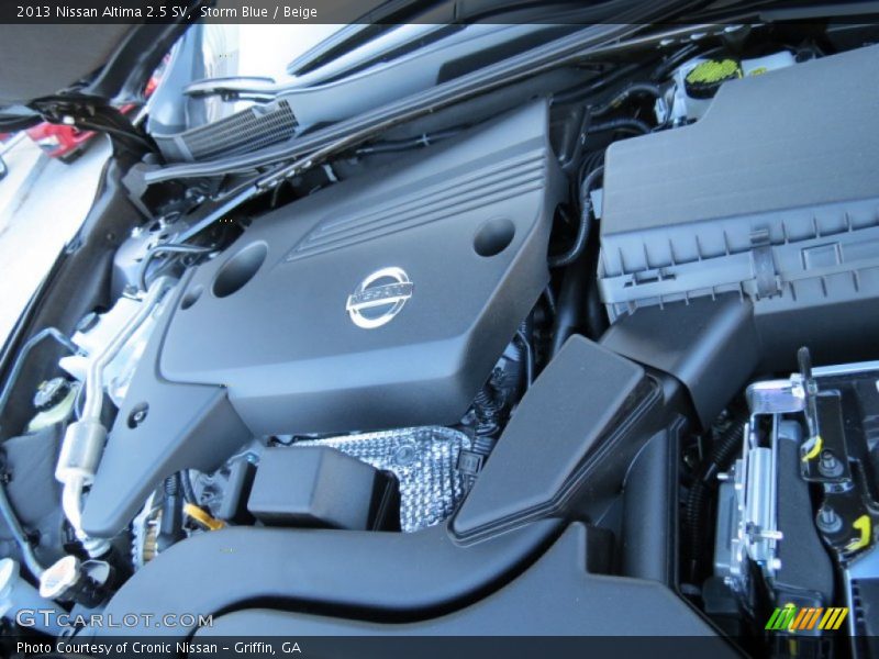 Storm Blue / Beige 2013 Nissan Altima 2.5 SV